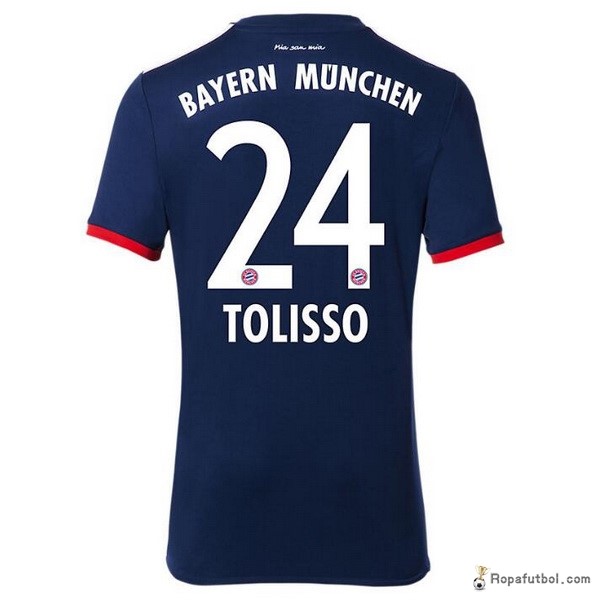 Camiseta Bayern de Múnich Replica Segunda Ropa Tolisso 2017/18